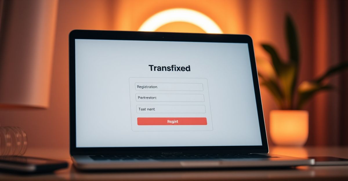 Stap voor Stap: de Transfixed Registratie Doorlopen